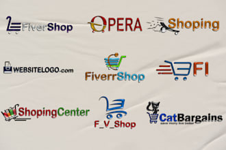 do logo design for website,blog,ebay,etsy,shopify,amazon and store