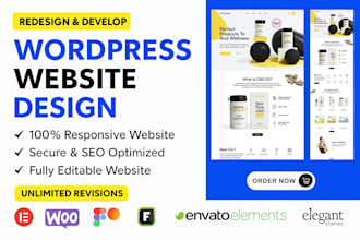 create a professional wordpress business website for your brand