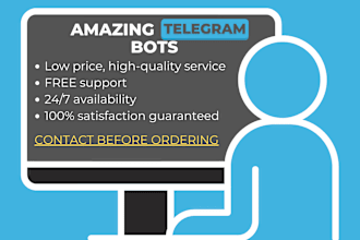 develop a professional telegram bot