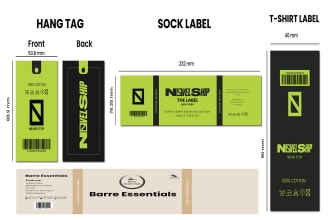 do hang tag,care label,neck label,woven label and hem tag design