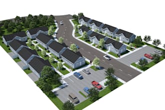do architecture, exterior, interior 3d design, 3d rendering, sketchup 3d model