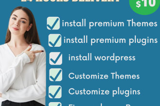 fix bugs, customize, install, plugins, themes, wordpress
