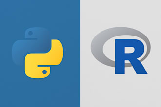 code in python or r for you