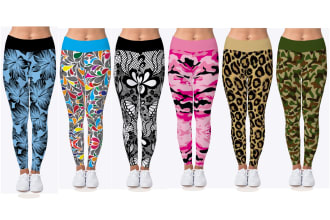 create custom pattern leggings design