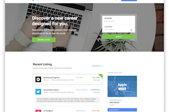 design elegant business directory website
