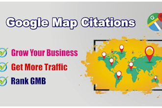 create 30 google maps citation manually