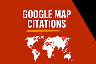 manually create google maps citations for local SEO rankings