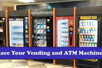 do cold calling and place your vending and atm machines