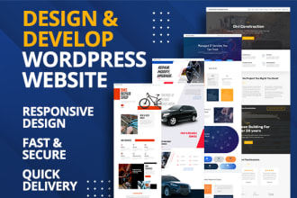 build a presentation wordpress website for your business