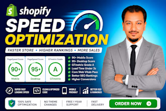 shopify expert for shopify speed optimization and shopify website speed