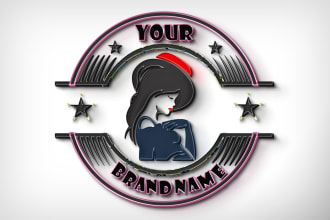 design modern fashion men women kids cloth shop store logo
