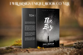 design book cover for kindle and more