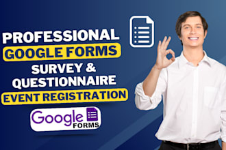 design custom google form, jotform or typeform for surveys and data collection