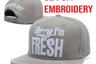 do 3d puff embroidery digitizing into dst, pdf,vp3 in 1 hour