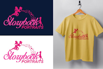 create typography and custom femine tshirt design for your clothing industry
