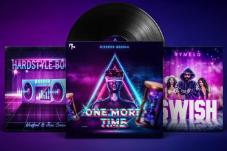 design unique album, podcast, mixtape, single, cd and music cover for you