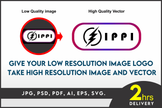 do simple logo recreate and vector tracing