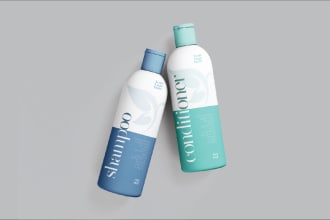 design premium product labels, cosmetic and hair care labels