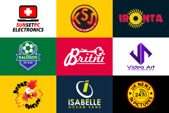 do creative business logo design, sticker, favicon, web icon, instagram template
