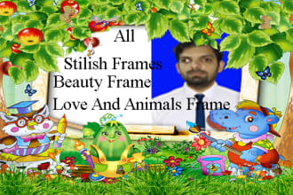 do stylish photo frame work