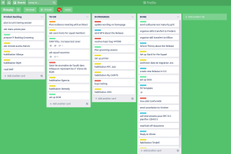 set up a scrum board or kanban board for you