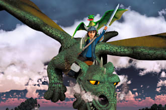 draw your uniqe dragon