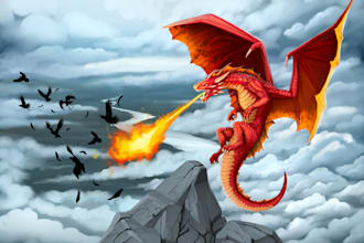 draw your uniqe dragon