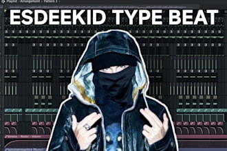 make a esdeekid evil jerk trap type beat for you