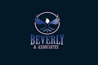 design athletics search firm logo in 1 day