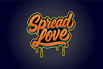 create custom hand drawn graffiti and streetwear logo designs