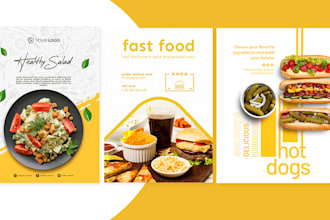 design advertising poster, flyer, and brochure