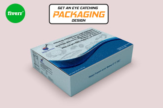 do unique product packaging mockup design 3d
