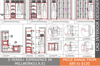 make millwork 2d enhanced detailed shop drawings