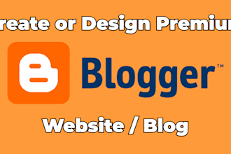 create premium blogger sites