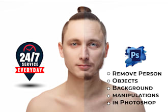 add or remove objects, remove background, and manipulation
