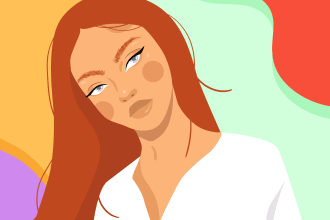 illustrate your portrait in the following style