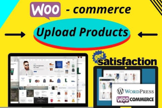 upload or import bulk products in woocommerce store