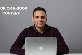 be your book or ebook writer