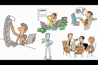 create whiteboard animation or whiteboard animation video