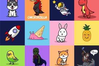 design a cute cartoon, mascot, logo, illustration for you