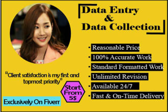 do data entry and data collection
