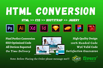 develop HTML CSS bootstrap website