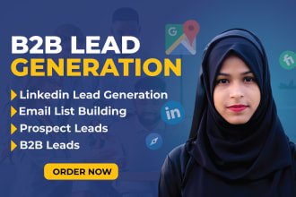 do b2b lead generation, linkedin leads, email list building, solar leads