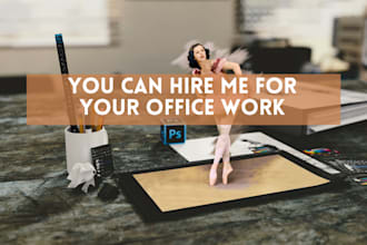 do any kind of photoshop work for you