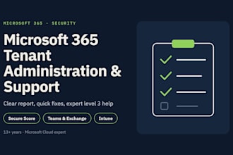audit, manage and secure your microsoft 365 tenant