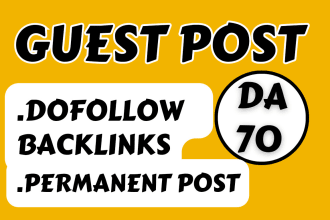 do guest post, high da guest post for seo backlinks