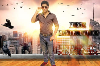 do any photoshop editing and upscale enhance images fast delivery