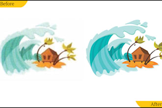 convert your logo to vector in 1 hour only