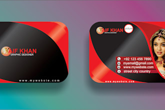 create modern and smart business card for your business