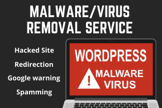 wordpress malware removal, restore wordpress hack site fast